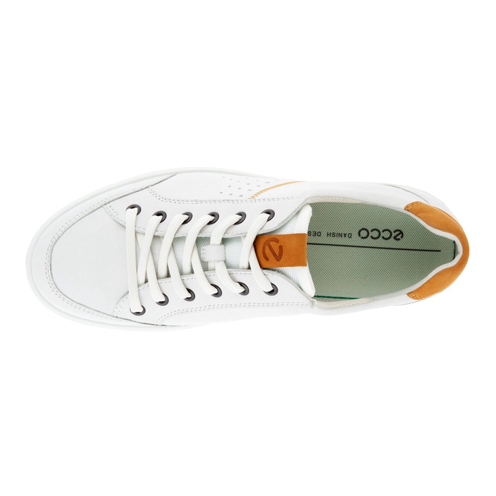 ECCO Mens Sneakers White - Soft Classic - EOZ-935241